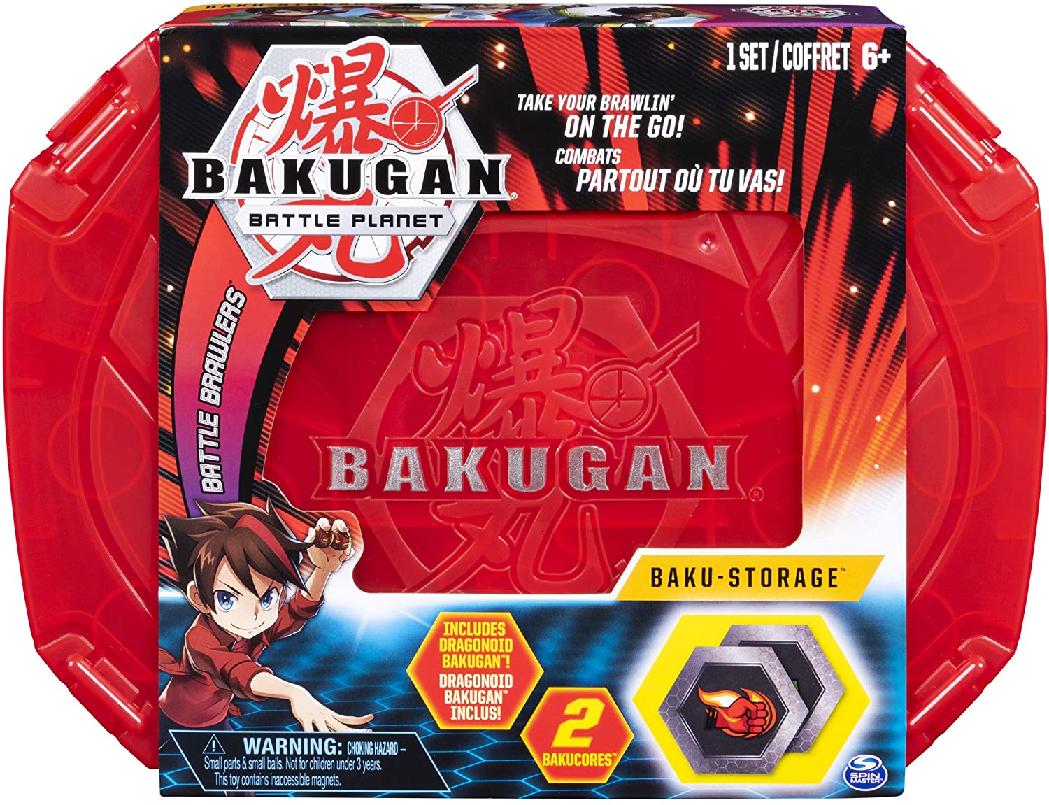  Bakugan, Baku-Storage Case (Red)